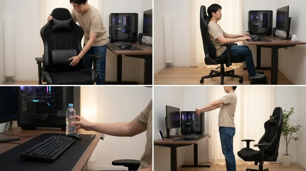 Como Evitar Dores na Cadeira Gamer: Guia Prático de Postura